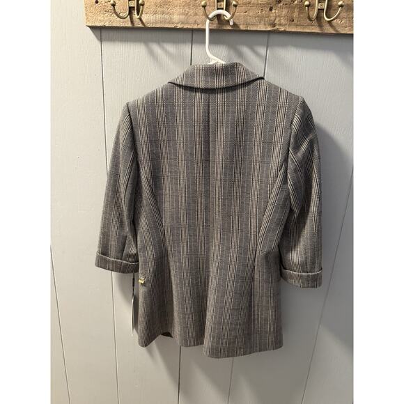 Calvin Klein Women’s Plaid Suit Jacket Blazer - Size 4 - NWT - Picture 11 of 13